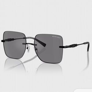 Michael Kors Quebec Black Square Sunglasses